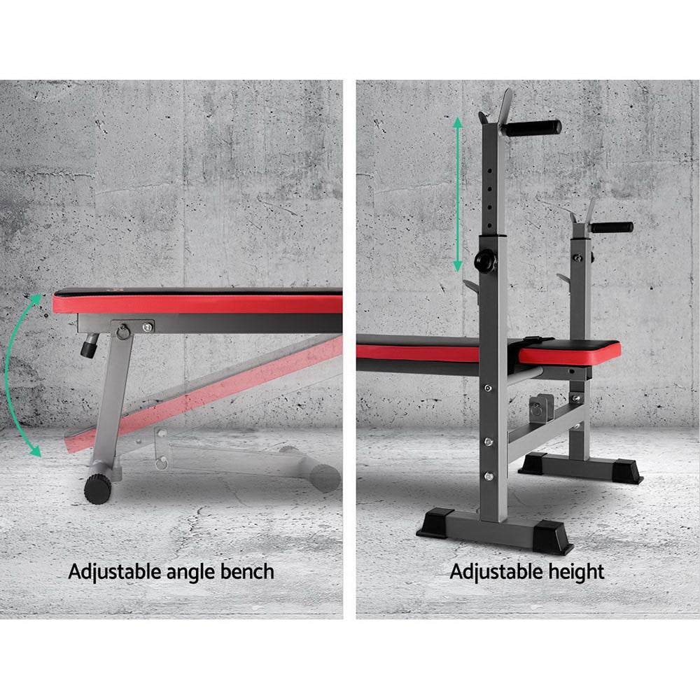 Titan Multi-Station Weight Bench – Black – 200kg