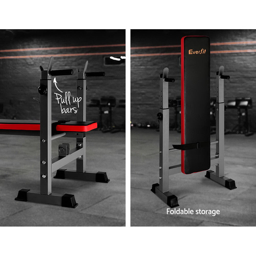 Titan Multi-Station Weight Bench – Black – 200kg