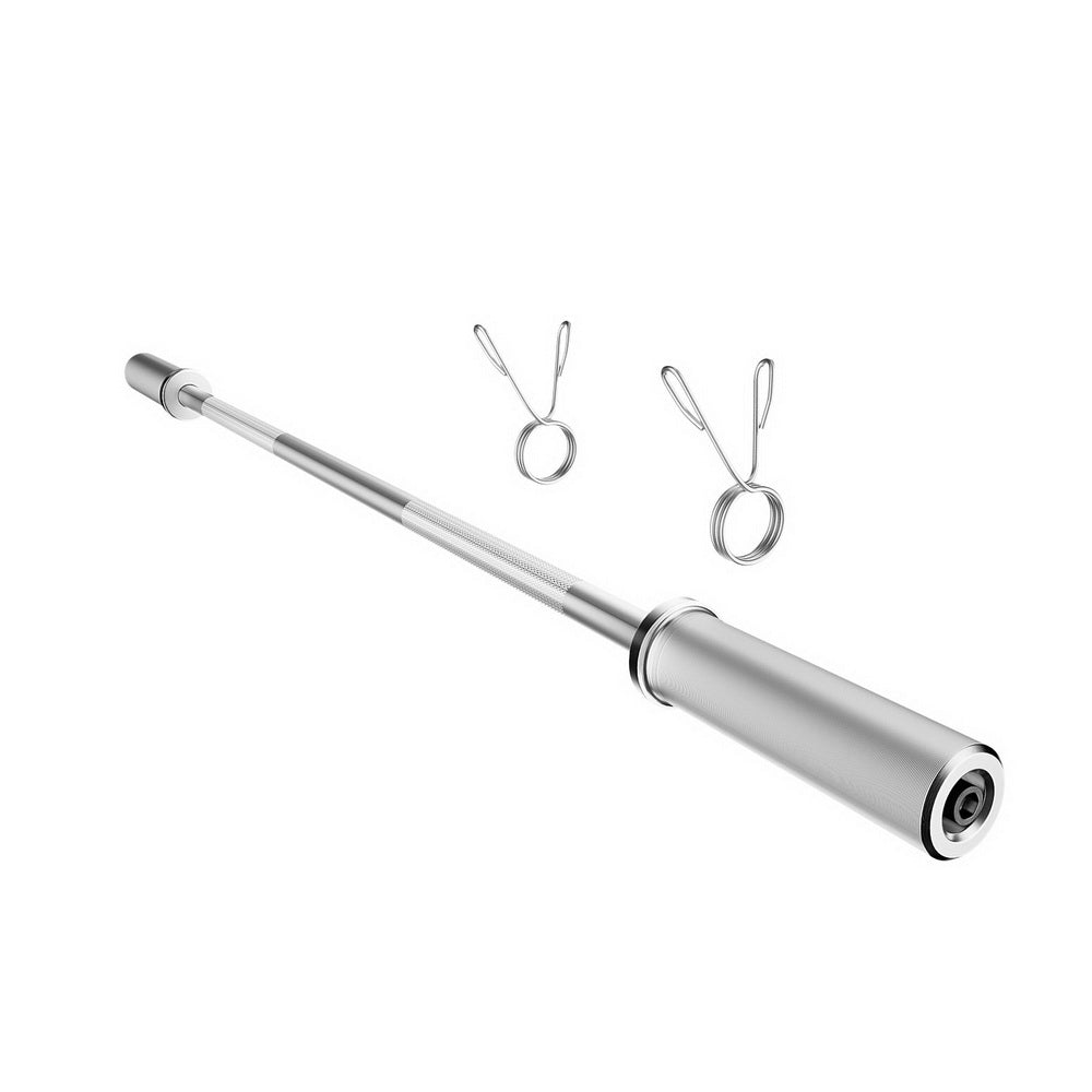 Summit Olympic Training Bar – Silver – 120cm