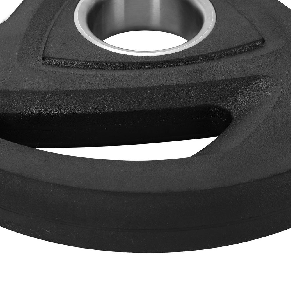 Everfit Olympic Weight Plate – Black – Single