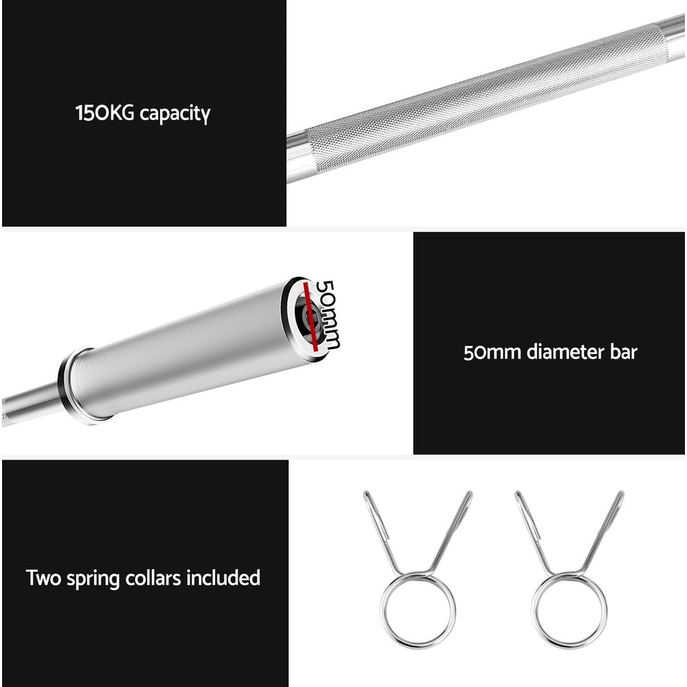 Olympus Olympic Training Barbell Set – Yellow – 46kg