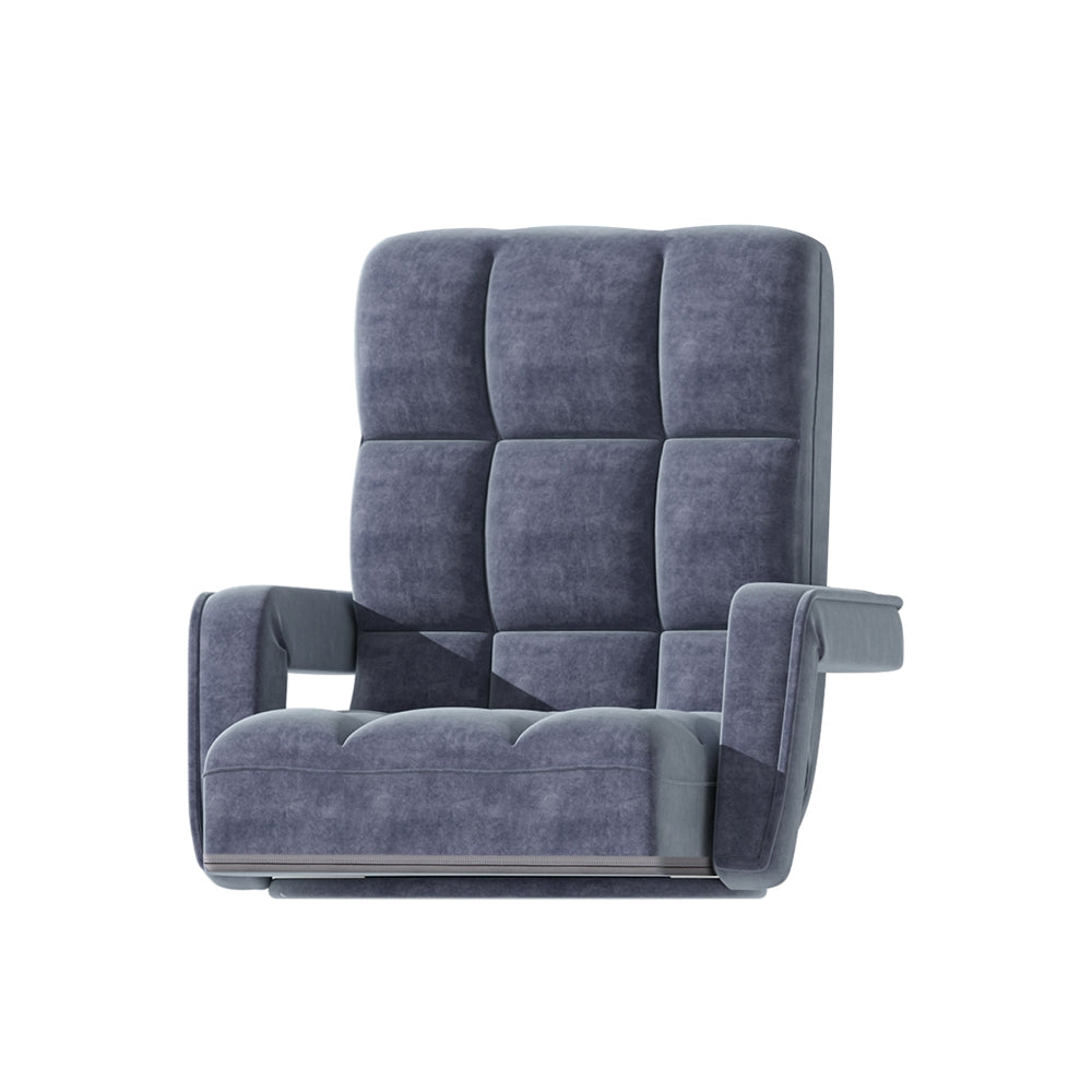Marston Floor Lounge Chair – Charcoal – Swivel