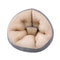Foldable Floor Lounge Sofa Bed Chair – Beige