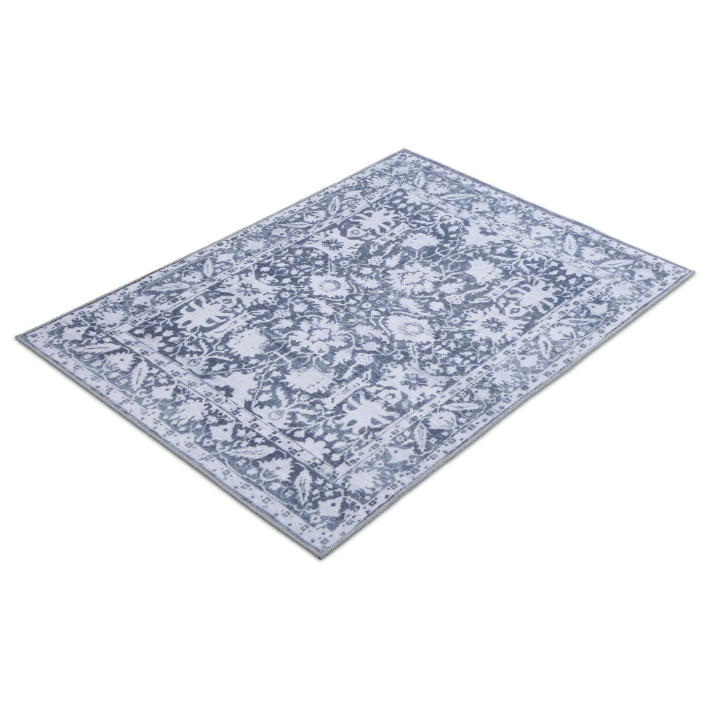 Milo Modern Rug – Blue – 160 × 230 cm