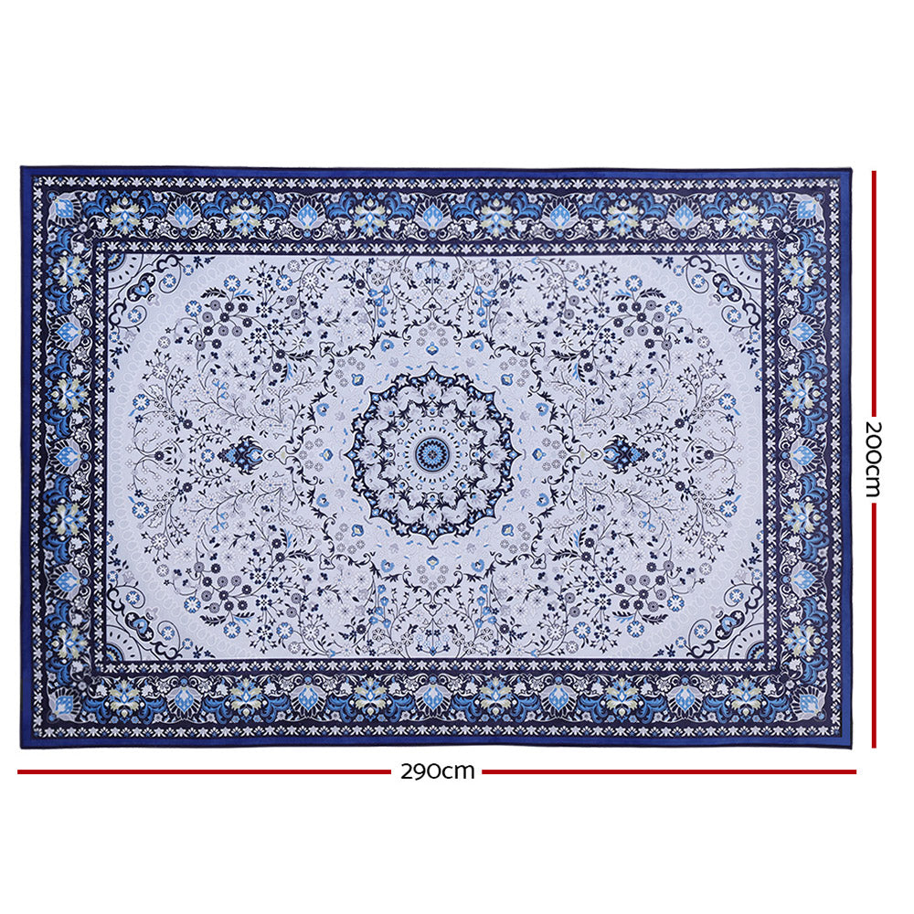 Astra Modern Rug – Blue – 200 × 290 cm