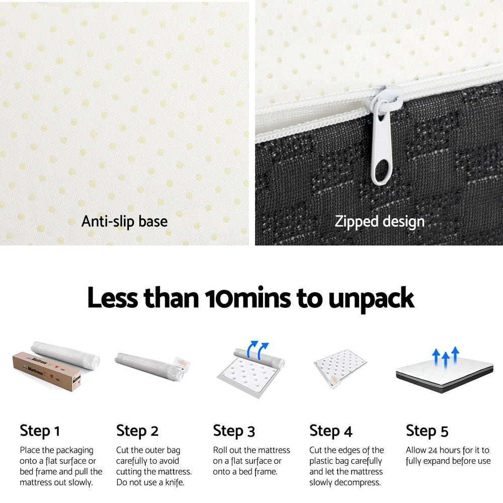 Breathe Gel Foam Mattress – Medium – Double