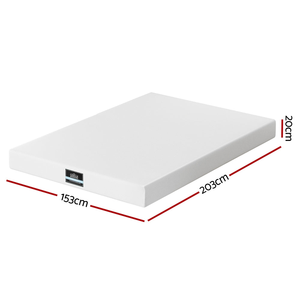 Serenity Gel Foam Mattress – White – Queen