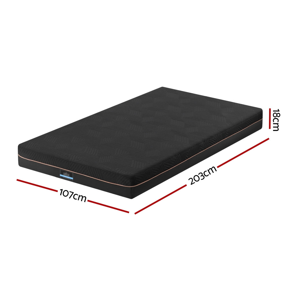 Breathe Gel Foam Mattress – White – King Single