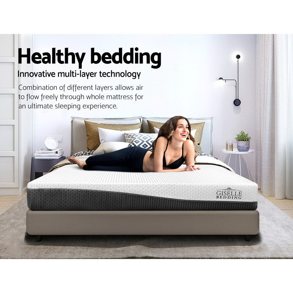 Breathe Gel Foam Mattress – White – Kids
