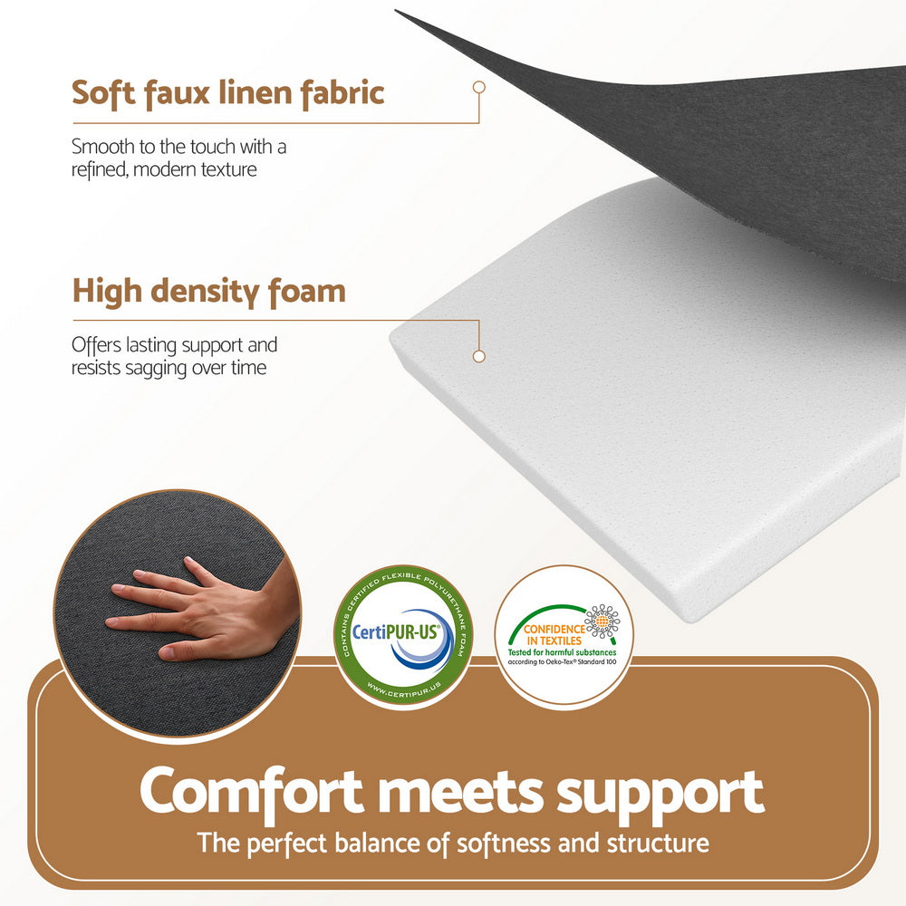 Breathe Memory Foam Mattress – White – Kids