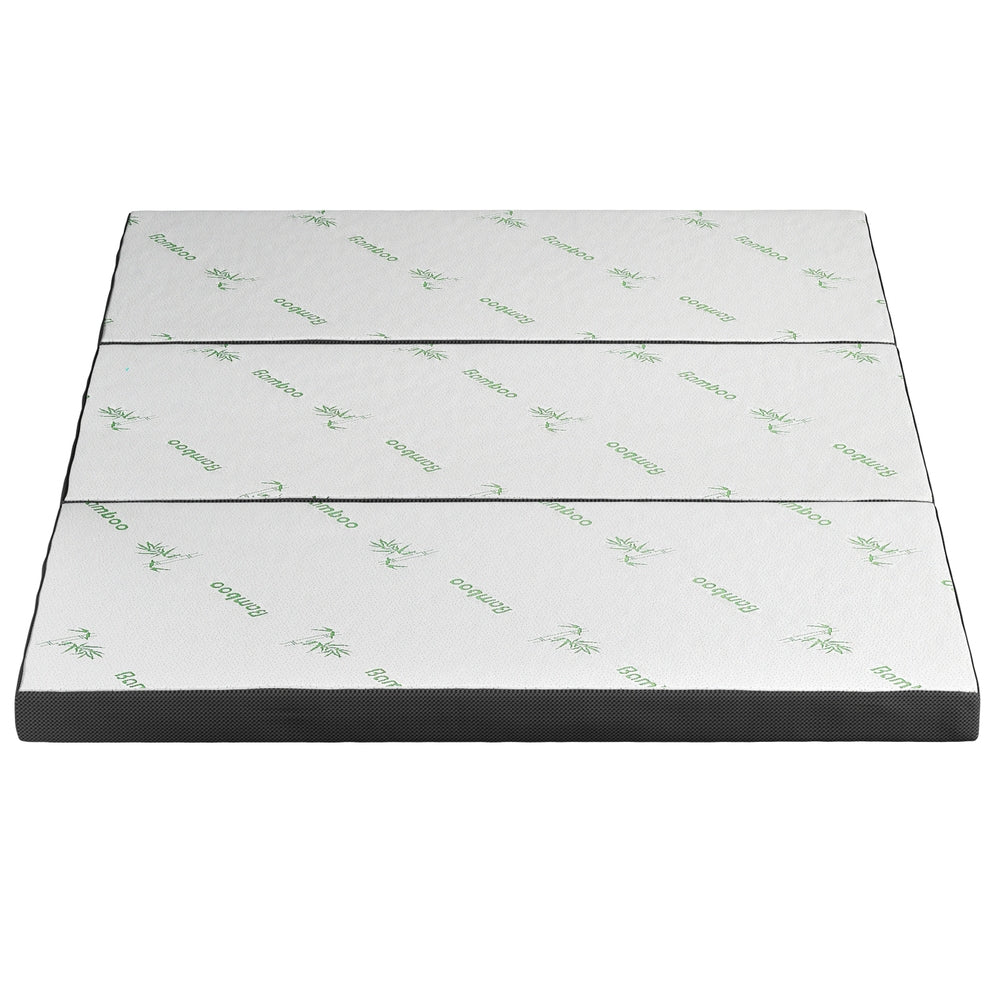 Valencia Bamboo Memory Foam Mattress – Black – Queen