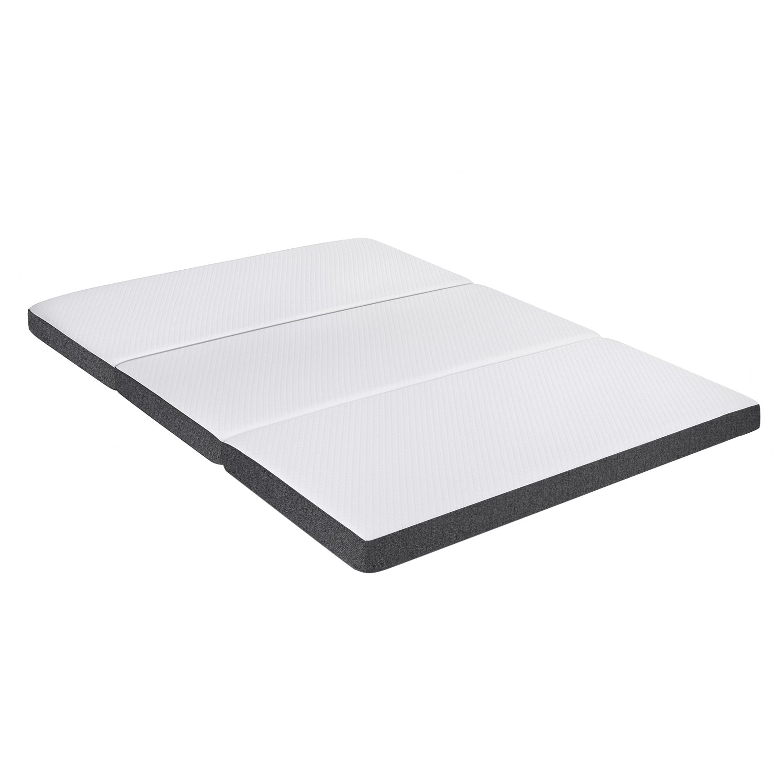 Tranquil Folding Memory Foam Mattress – White – Queen