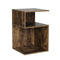 Rustic Bedside Table – Shelving & Storage, Oak UMENI Design