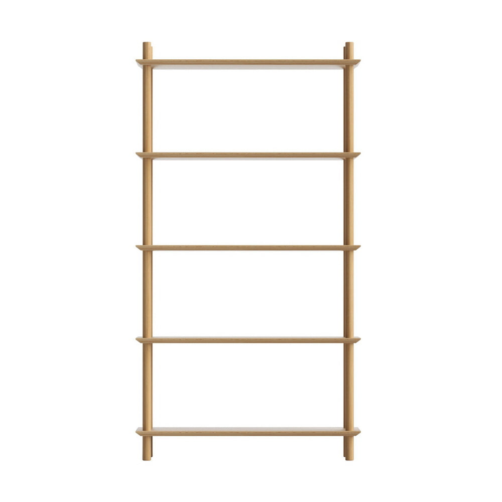 Alderon 5-Tier Bookshelf – Pine – 150 cm