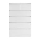 6-Drawer Chest – PEPE Series, White Finish