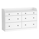 6-Drawer Chest – PETE Series, White Finish