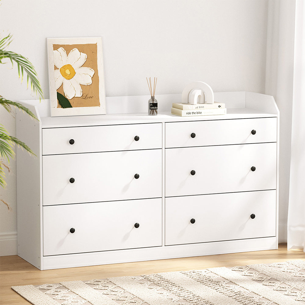 Nova 6 Chest of Drawers - PETE White