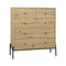 5-Drawer Chest – ARNO Series, Pine Wood