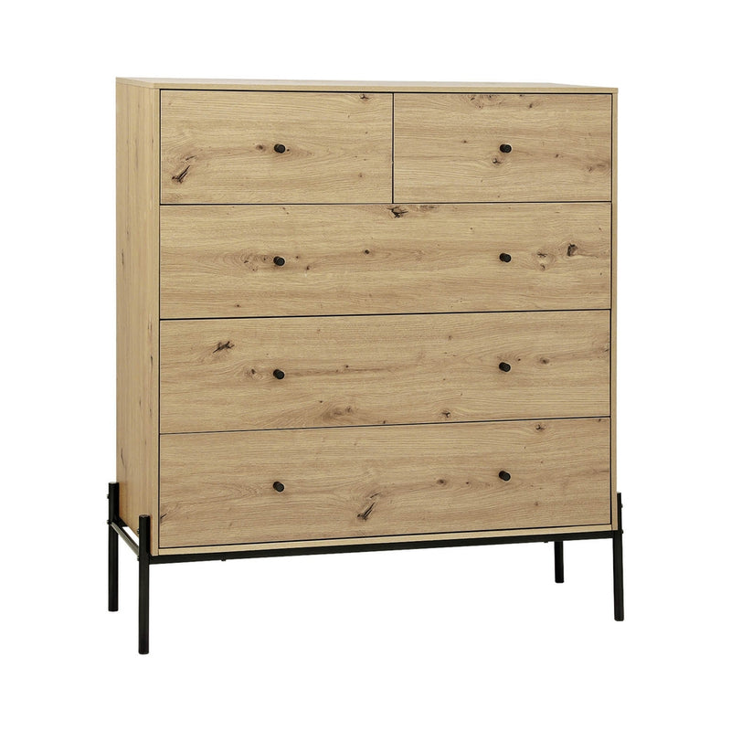 5-Drawer Chest – ARNO Series, Pine Wood