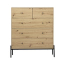 5-Drawer Chest – ARNO Series, Pine Wood