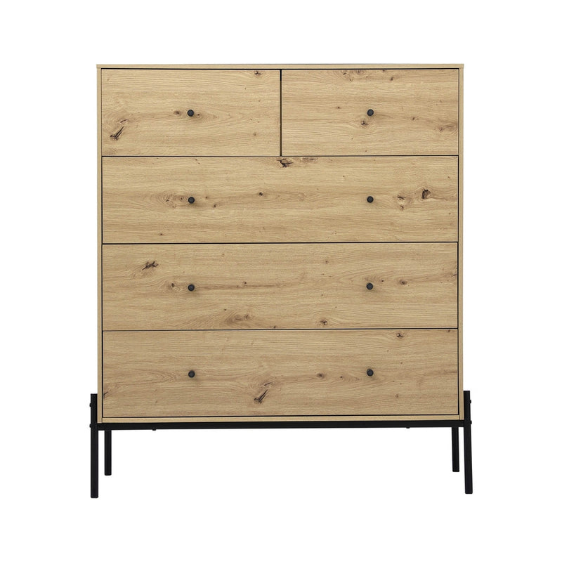 5-Drawer Chest – ARNO Series, Pine Wood