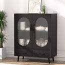 Buffet Sideboard Doors - Black – Double
