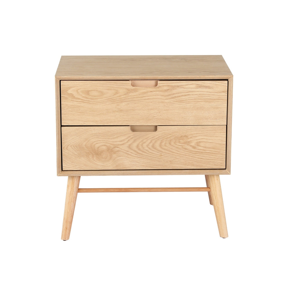 Gino Bedside Table – Oak – 60 cm