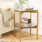 Round Coffee Table – 45CM Tempered Glass