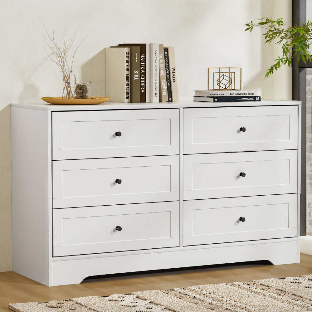 Nova 6 Chest of Drawers - LEIF White