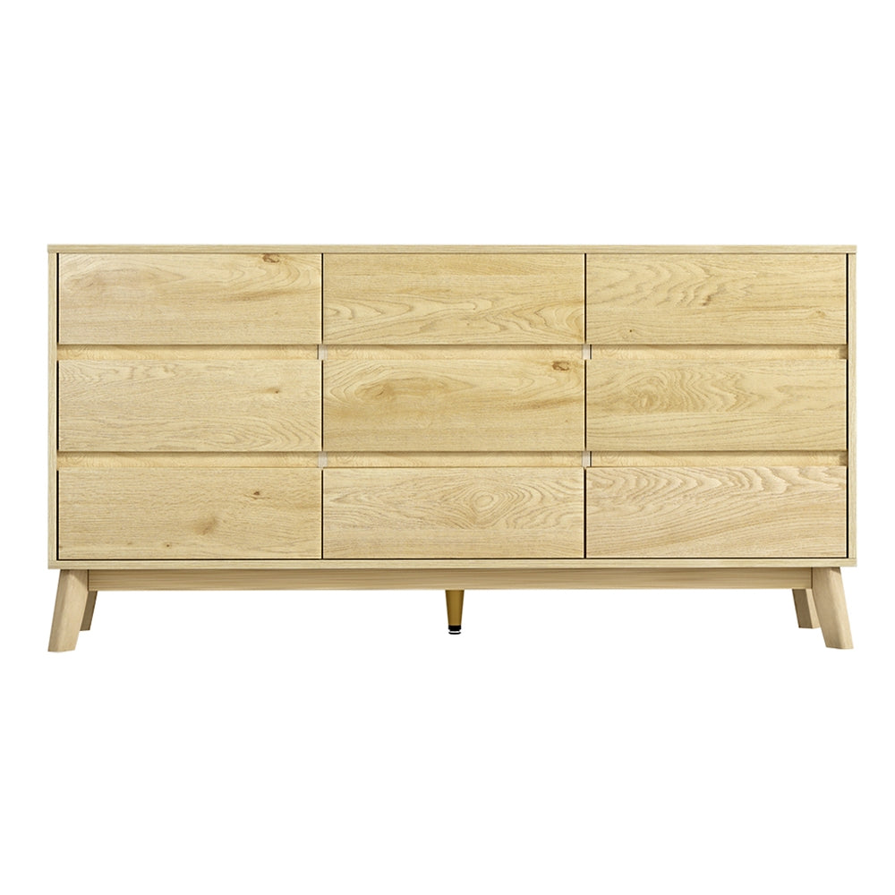 Cove 9 Drawer Tallboy – Pine – Large