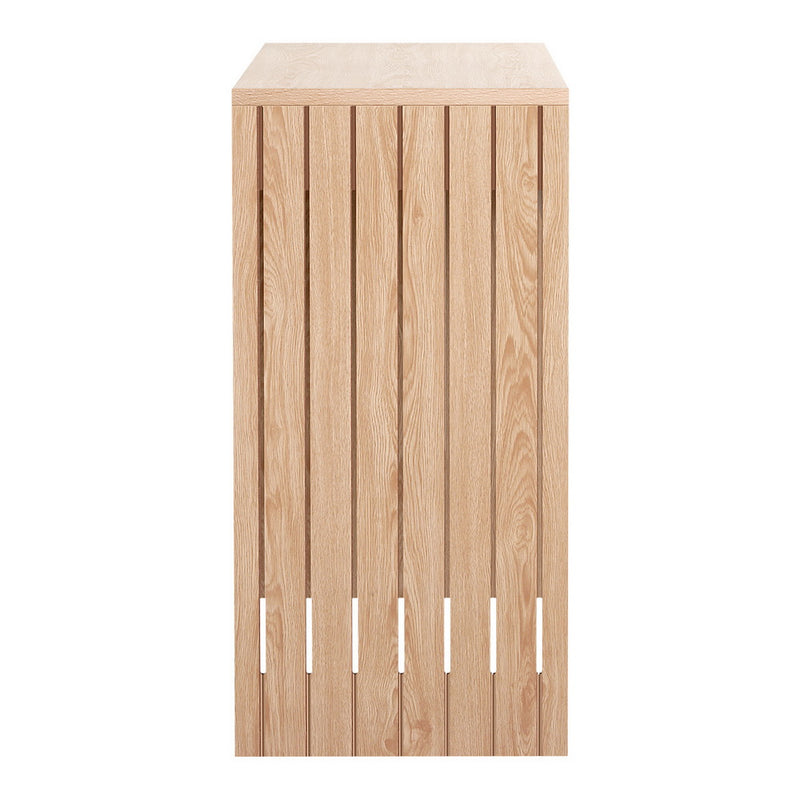 Fluted Hallway Console Table – 120CM Pine