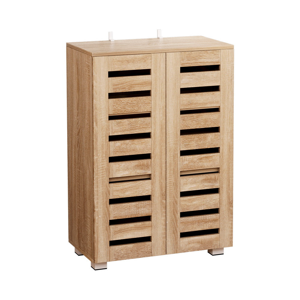Alster Shoe Cabinet – Wood – 20 Pairs