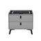 Smart Bedside Table with Wireless Charging – Grey