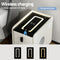 Smart Bedside Table with Wireless Charging – AIDA White
