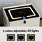 Smart Bedside Table – Wireless Charging, White
