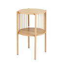 Coffee Table 2 - Tier Round Wood