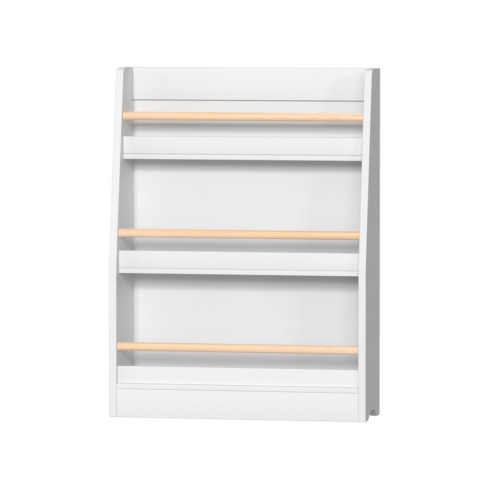 Camden Kids Display Bookshelf – White – 3 Tier