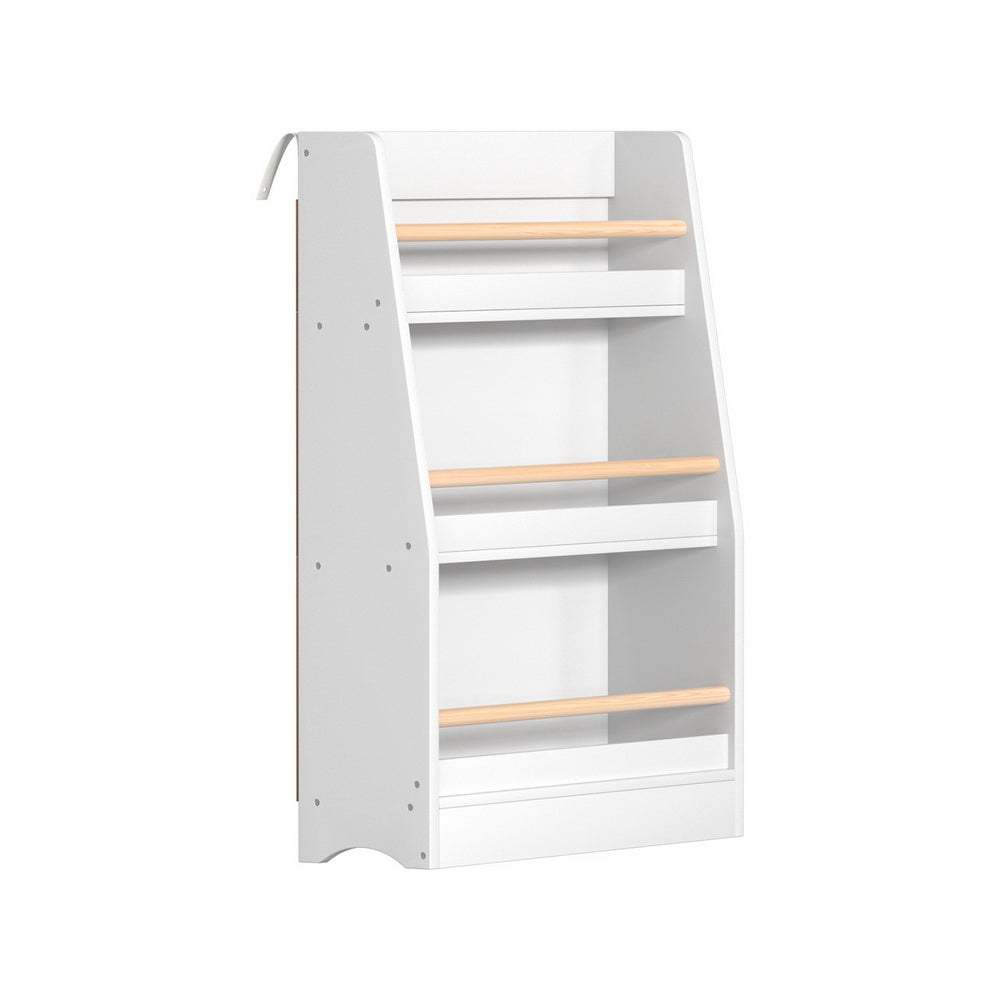 Camden Kids Display Bookshelf – White – 3 Tier