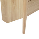 4-Drawer Tallboy Chest – INEZ Series, Pine Finish