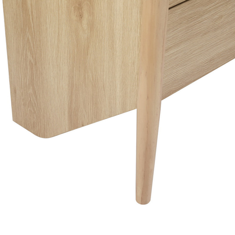 4-Drawer Tallboy Chest – INEZ Series, Pine Finish
