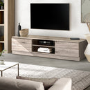 TV Cabinet Entertainment Unit - 160cm - Pine