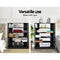 Wooden Shoe Cabinet Storage Rack - Black