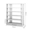 6-Tier Shoe Rack Cabinet - White