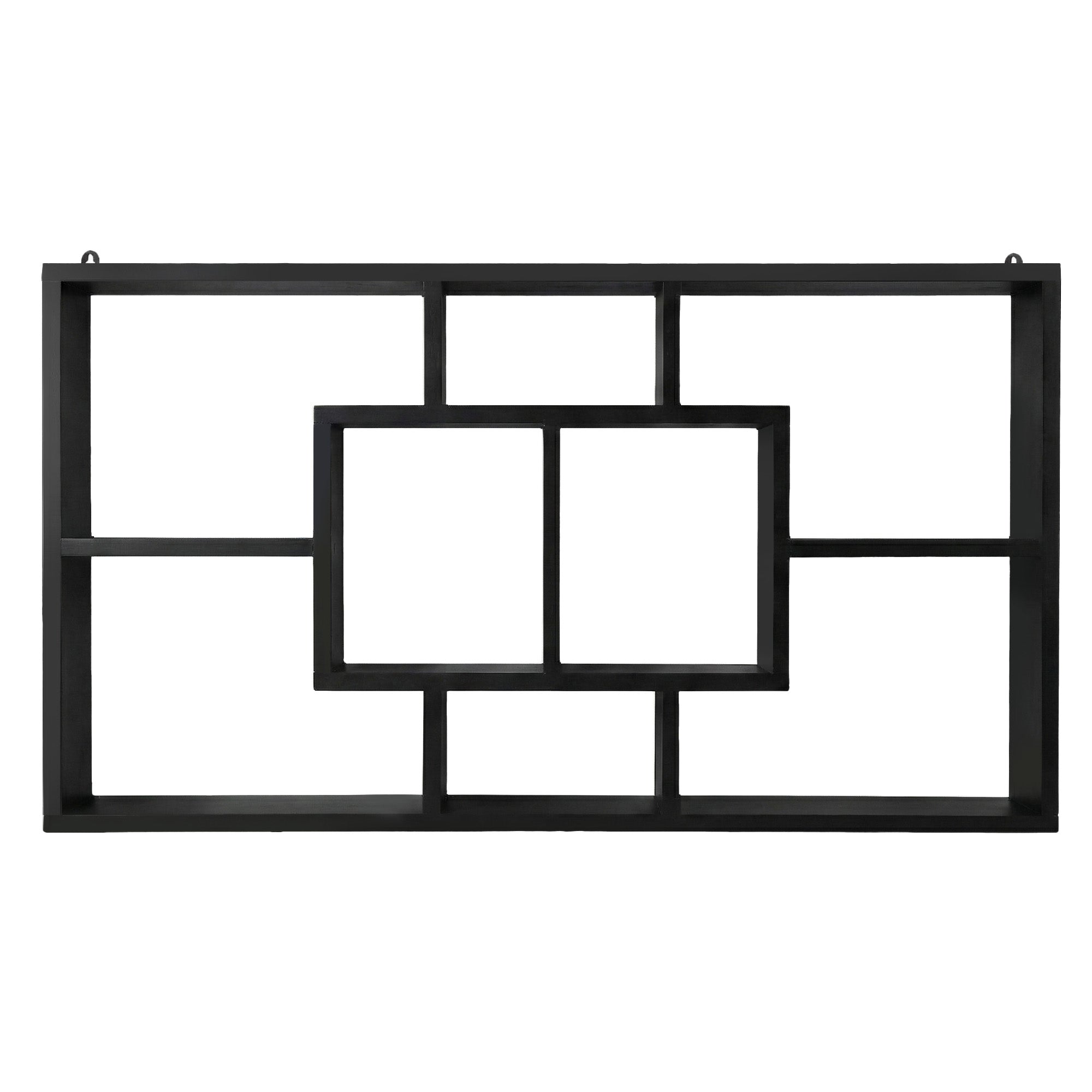 Callan Floating Wall Shelf – Black – 85 cm