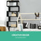 Bookshelf 6 Tiers - Black