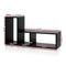 L Shape DIY Bookshelf - Black