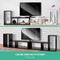 L Shape DIY Bookshelf - Black