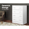 4 Drawer Storage Chest - White