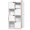 8 Cube Bookshelf Shelf - White