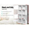 8 Cube Bookshelf Shelf - White